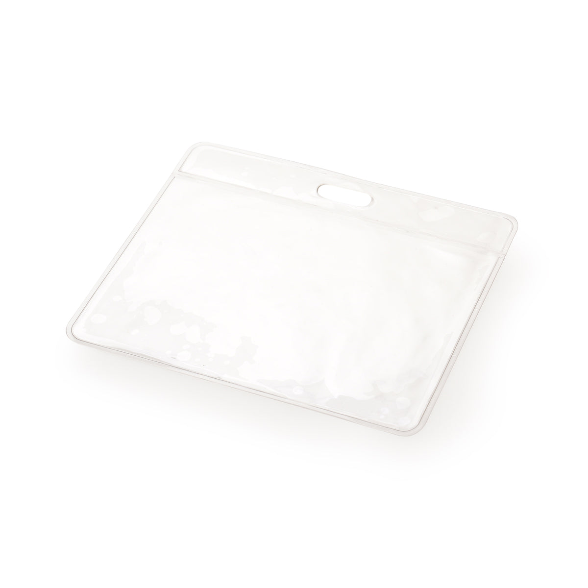 Branded Clear PVC Pass Holder
