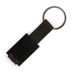 Branded Metal Keyring with Nylon Strap