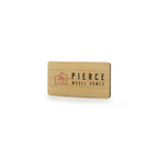 Branded Bamboo Magnetic Badge