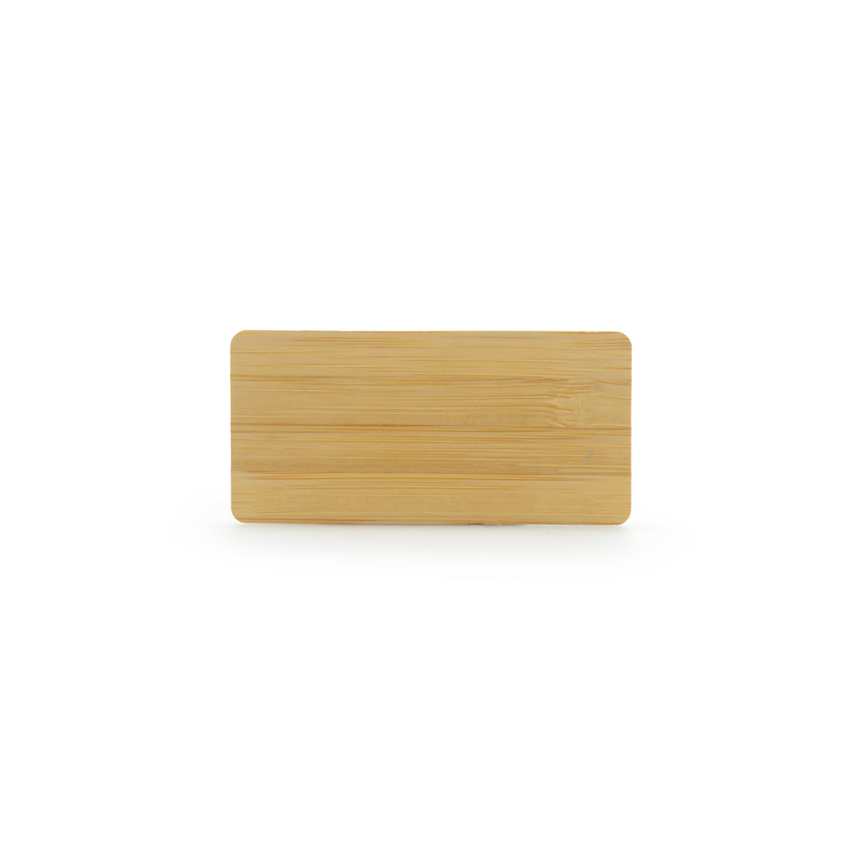Branded Bamboo Magnetic Badge