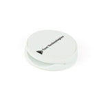 Branded Pull-Up Phone Stand and Finger Grip in White