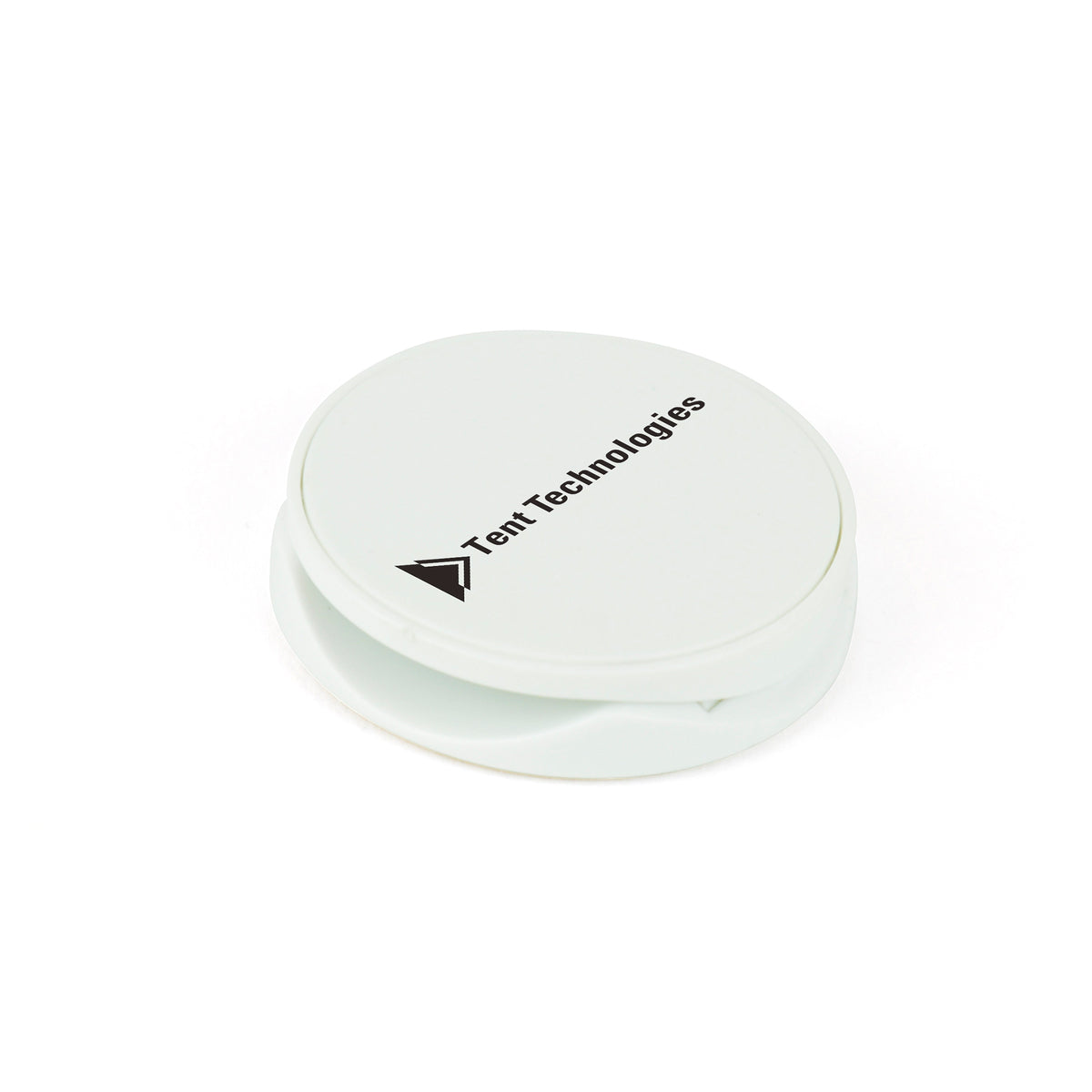Branded Pull-Up Phone Stand and Finger Grip in White