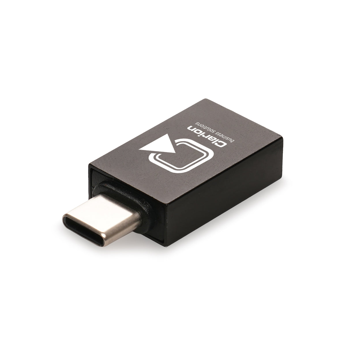Branded Aluminium USB-A to USB-C Adapter