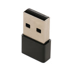 Branded Aluminium USB-C to USB-A Adapter