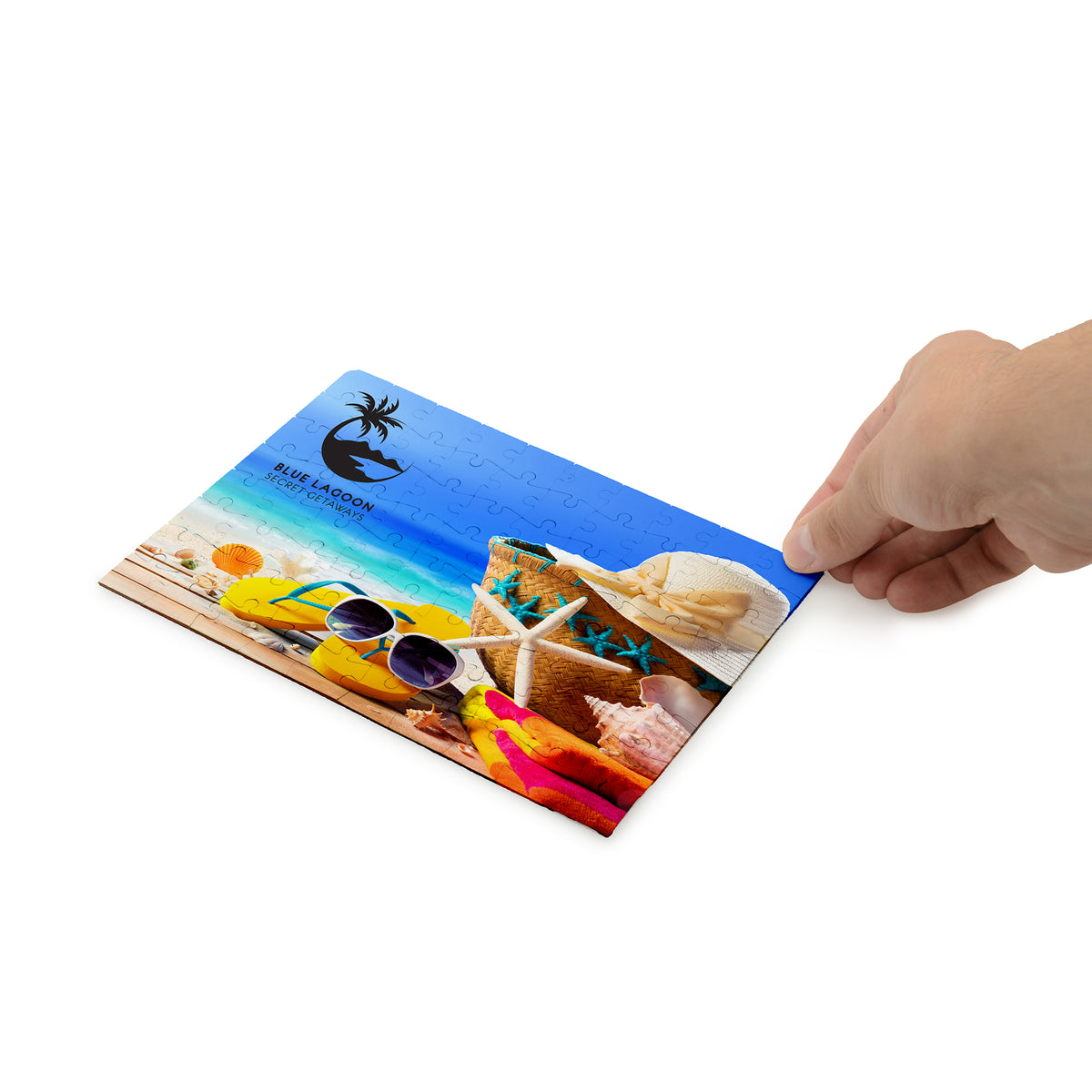 Branded 80 Piece Magnetic Jigsaw Puzzle