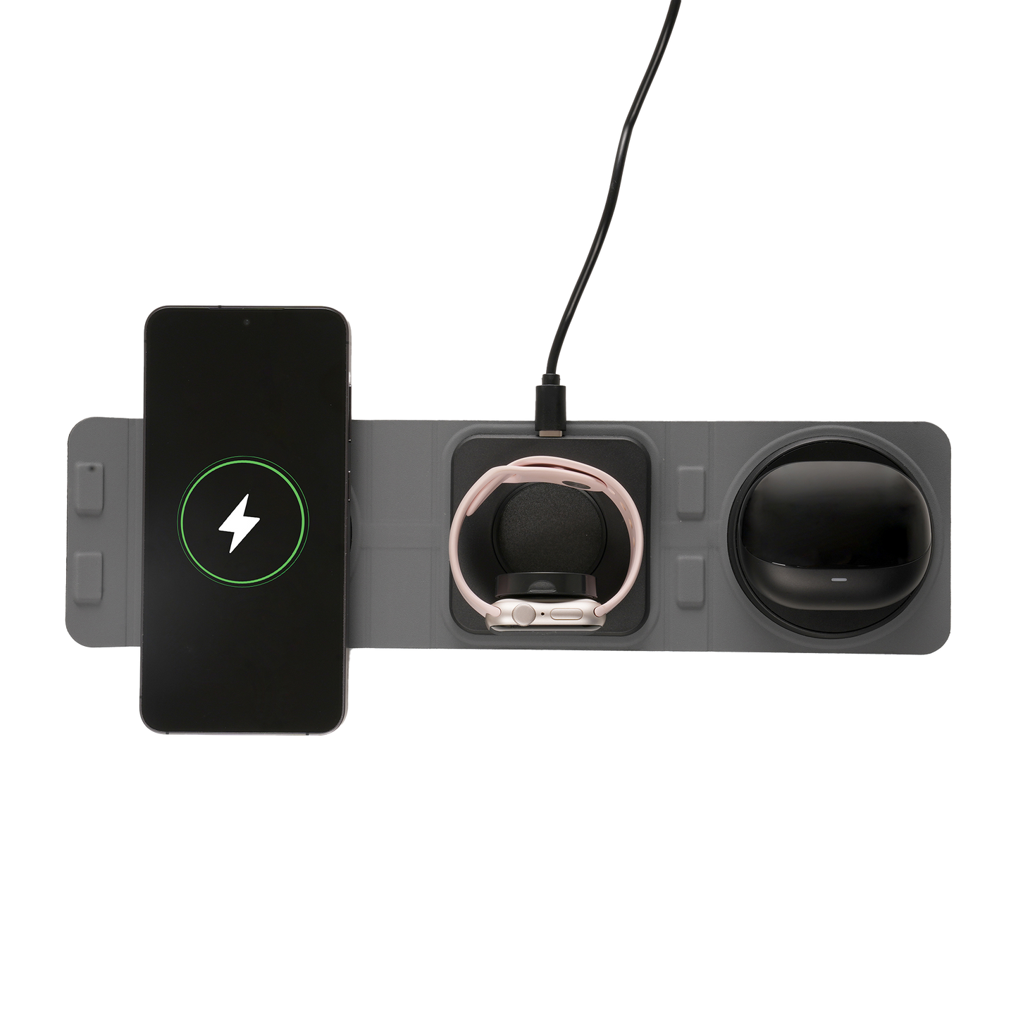 3-n-1 Magnetic Charger Wallet