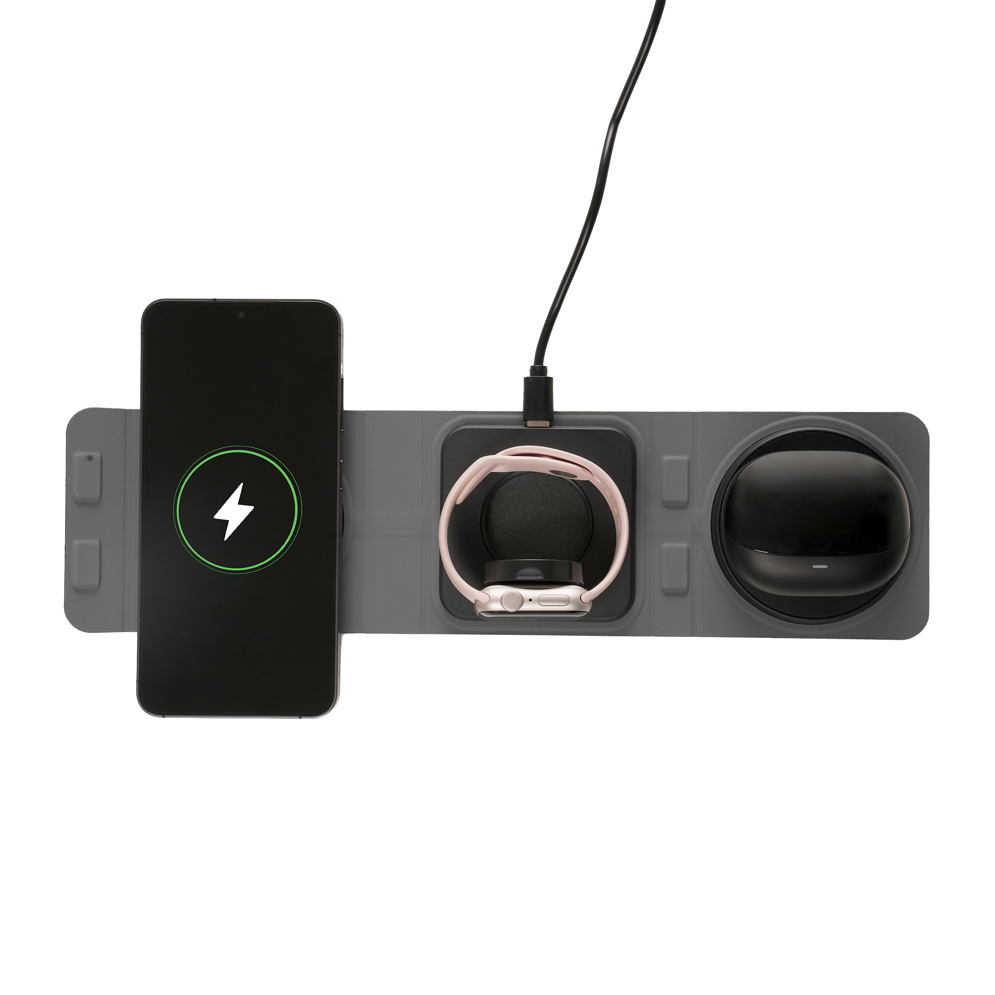 3-n-1 Magnetic Charger Wallet