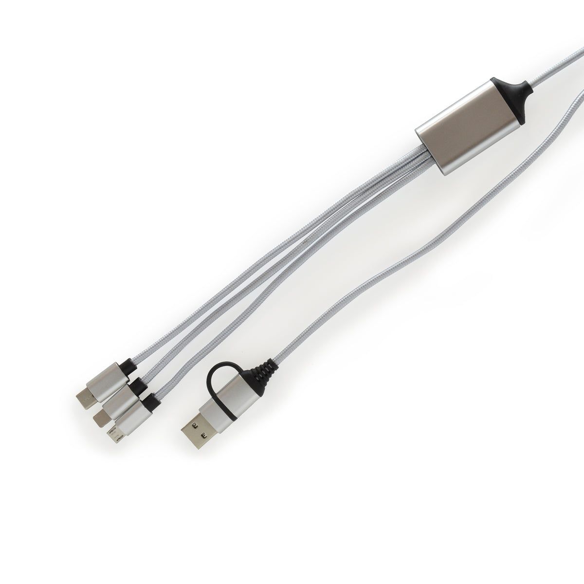 Branded 3-in-1 Light-Up Logo Charging Cable
