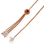 Branded 3-in-1 Cork Charging Cable