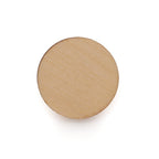 Branded Small Round Wooden Badge
