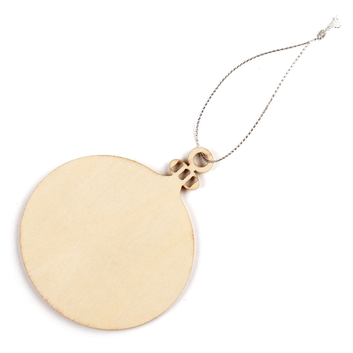 Branded Wooden Christmas Bauble