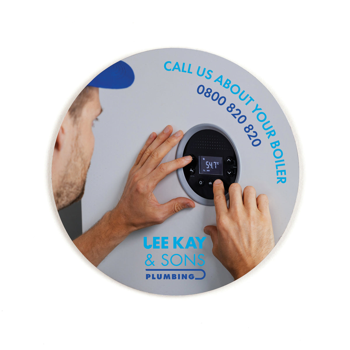 Branded Recycled Circular Fridge Magnet