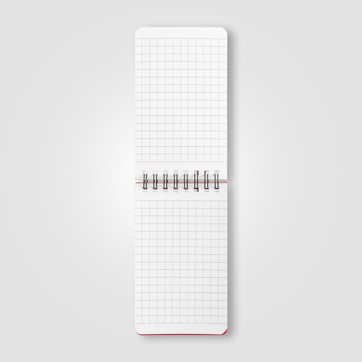 Branded Stone Paper Spiral Notepad with Ruler