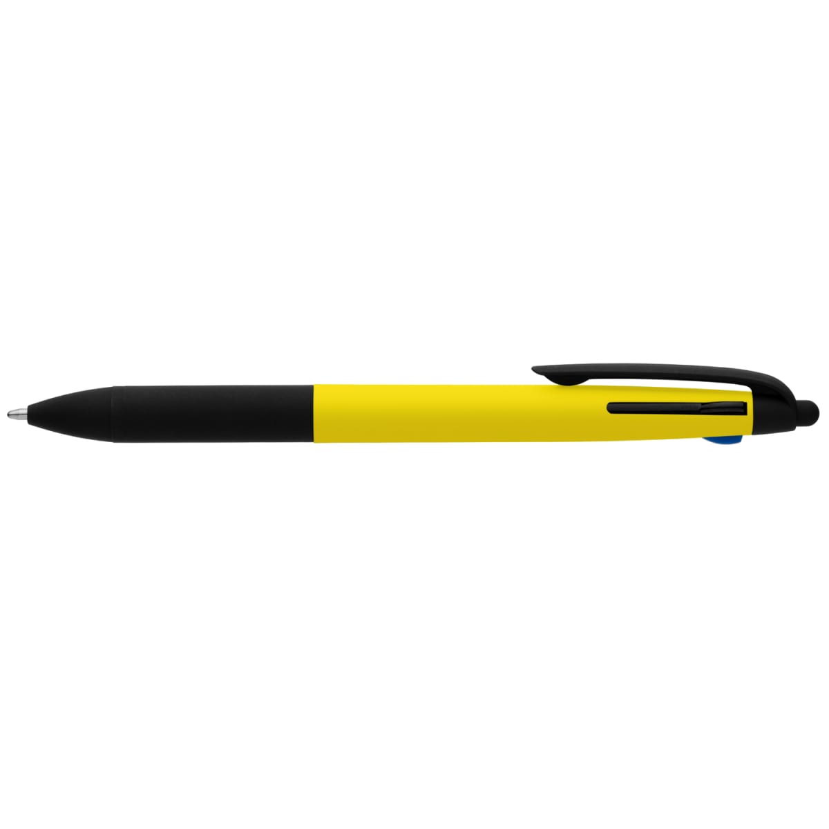 Branded Recycled Plastic 3-Ink Pen with Stylus