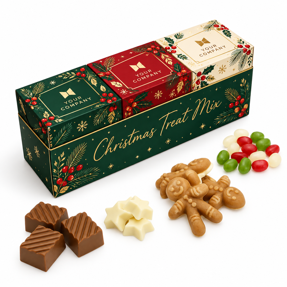Branded Christmas Treat Share Pack