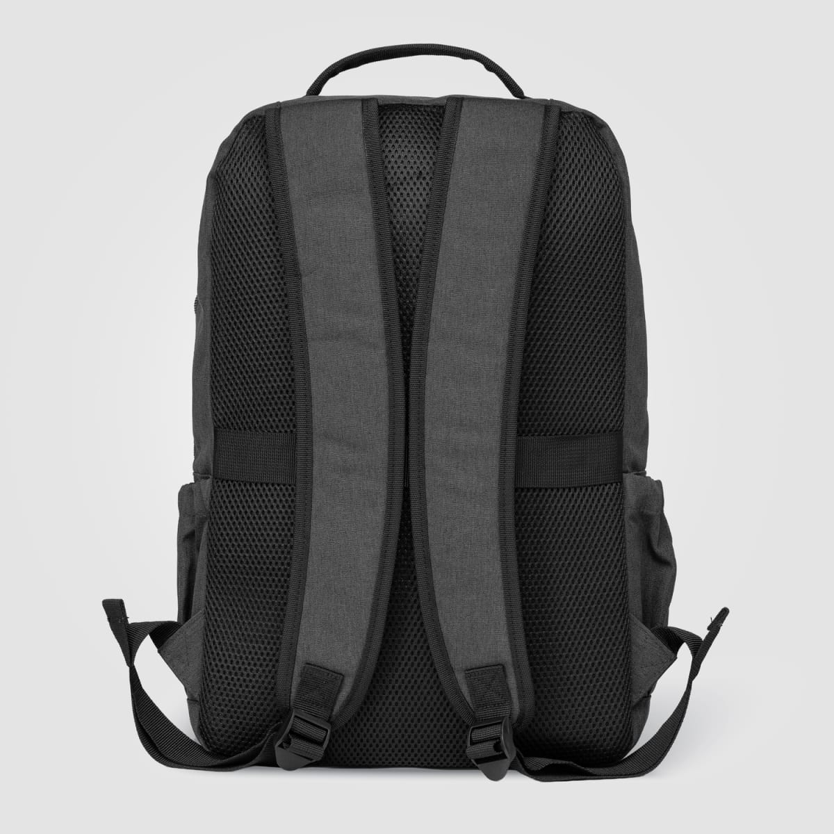 Branded rPET Dual-Compartment Laptop Backpack