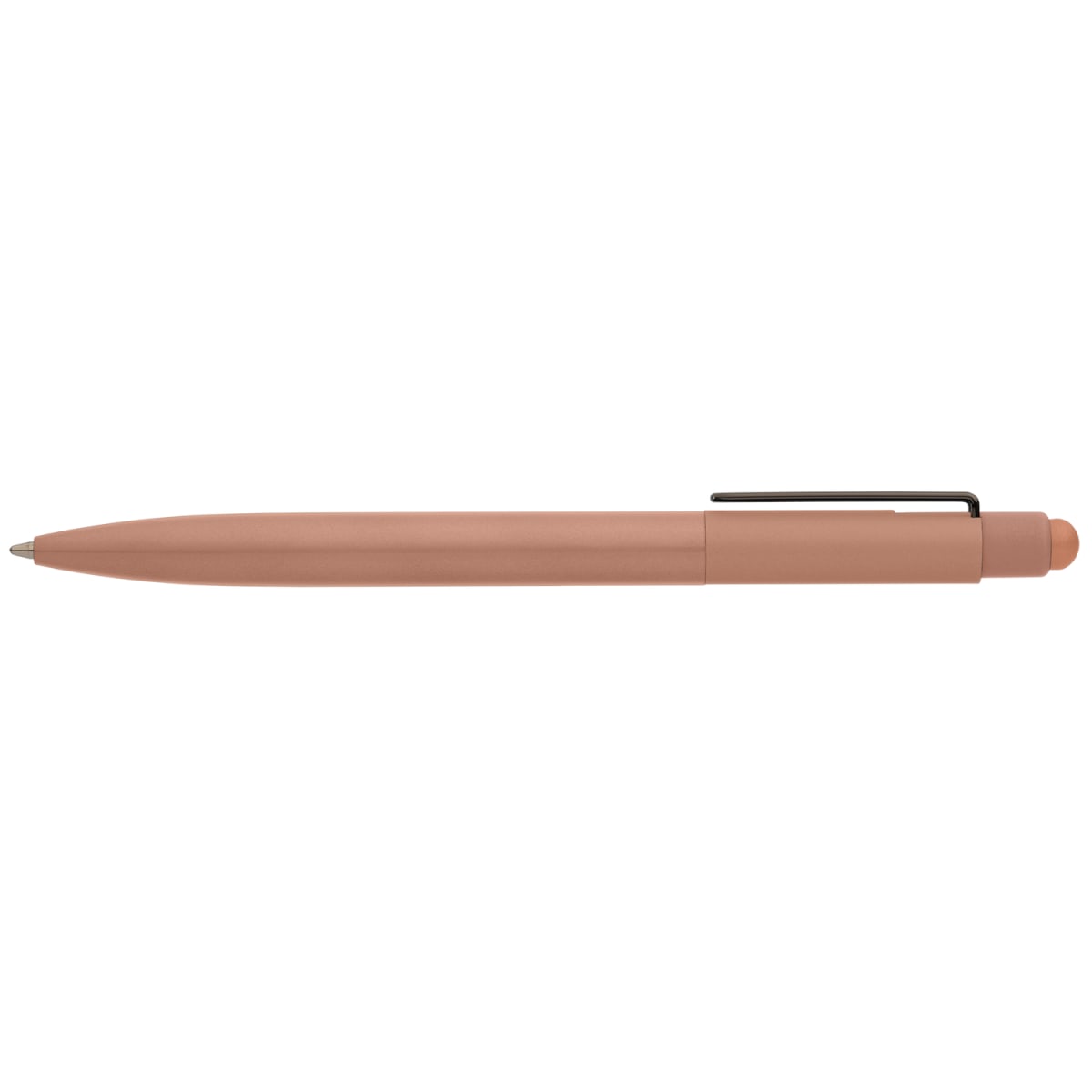 Branded Recycled Aluminium Retractable Pen with Stylus
