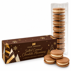 Branded Chocolate Macarons - Box of 8
