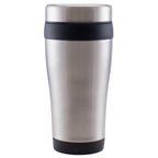 Branded 475ml Stainless Steel Travel Tumbler in Black