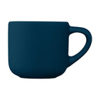 Branded Matte Ceramic Espresso Mug 90ml in Navy Blue