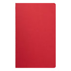 Branded Soft Cover FSC Paper Lined Notebook in Red