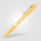 Branded Recycled Plastic Soft Touch Gel Pen