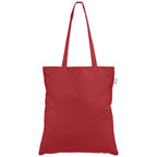 Branded Recycled Cotton Canvas Tote Bag with Double Handles