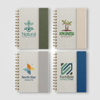 Branded B6 Spiral Notebook with Sticky Notes and Pen
