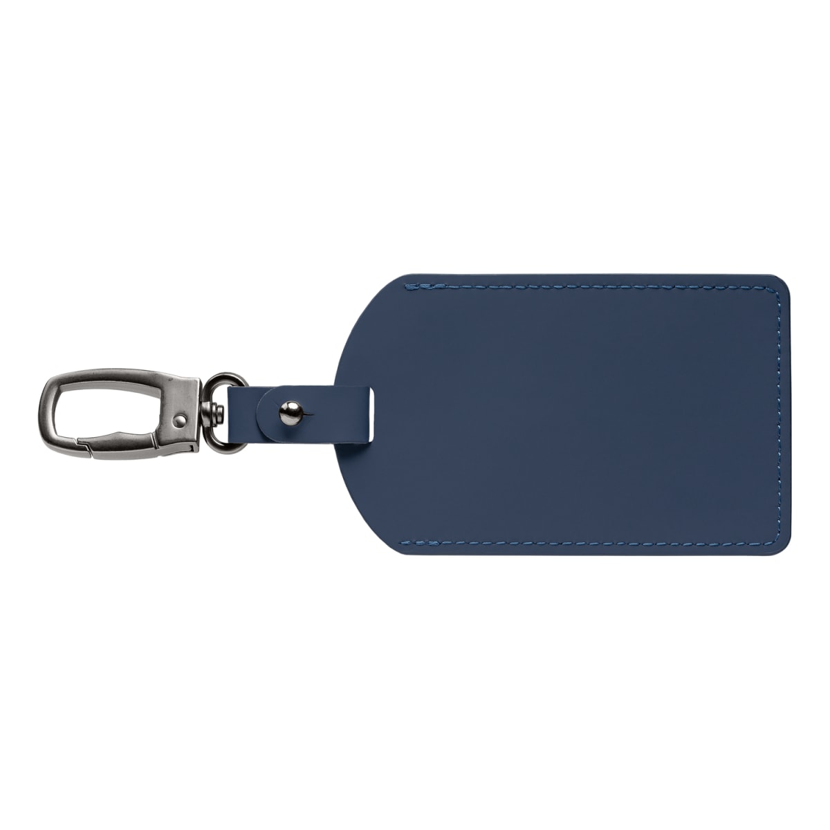 Branded Recycled PU Luggage Tag with Carabiner