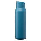 Branded Recycled Steel Bottle with Phone Holder Lid 750ml