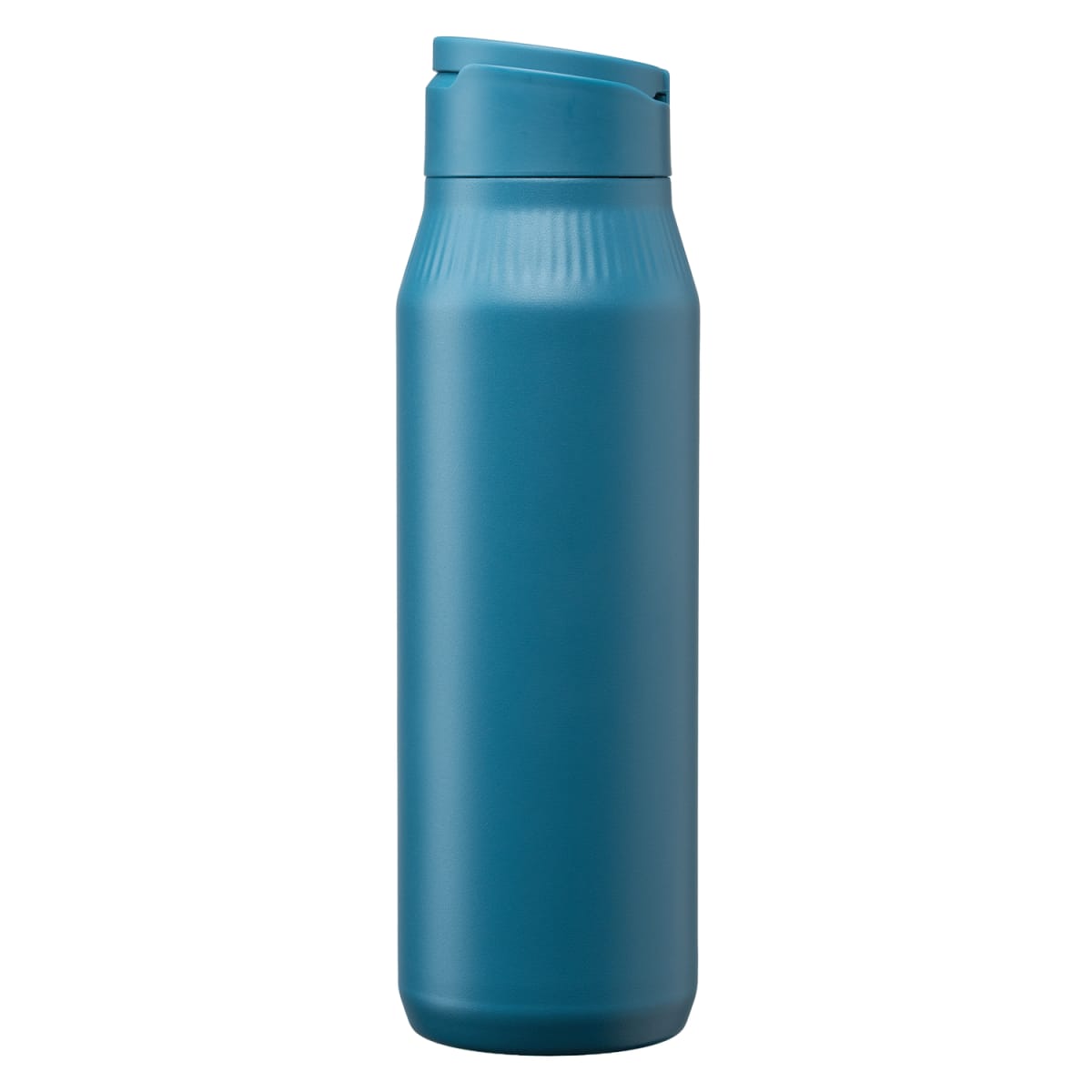 Branded Recycled Steel Bottle with Phone Holder Lid 750ml