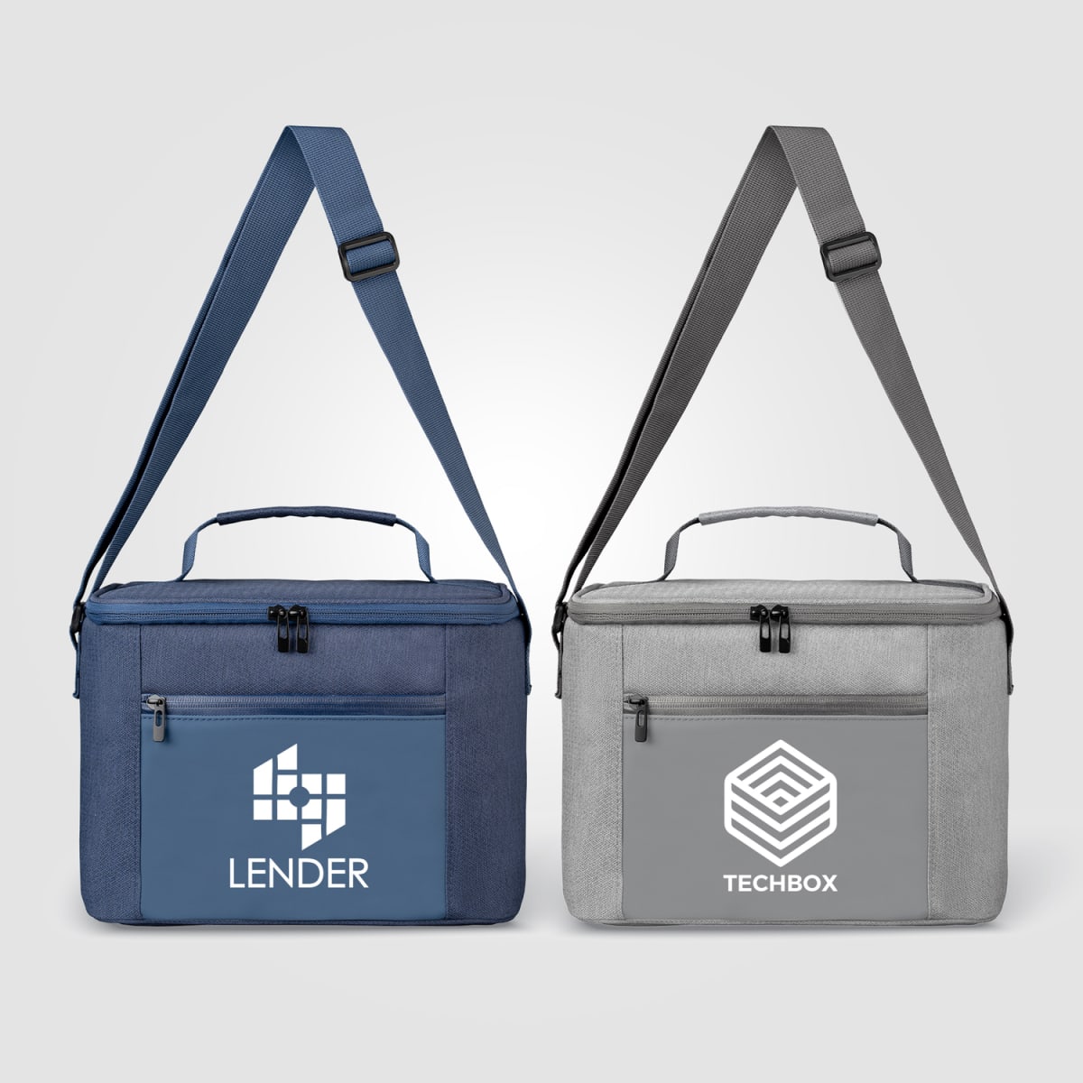 Branded rPET Zippered Insulated Cooler Bag - 10L