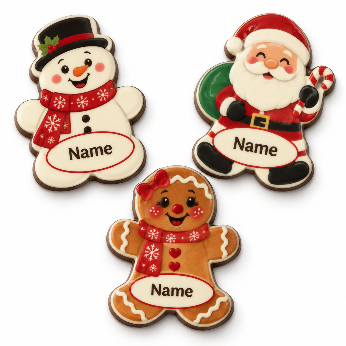 Branded Edible Print Christmas Characters