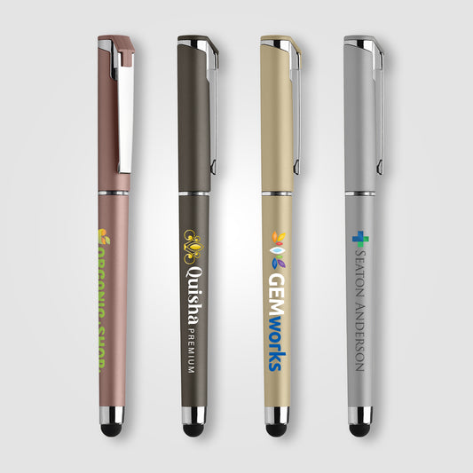 Soft Gel Pen with Stylus