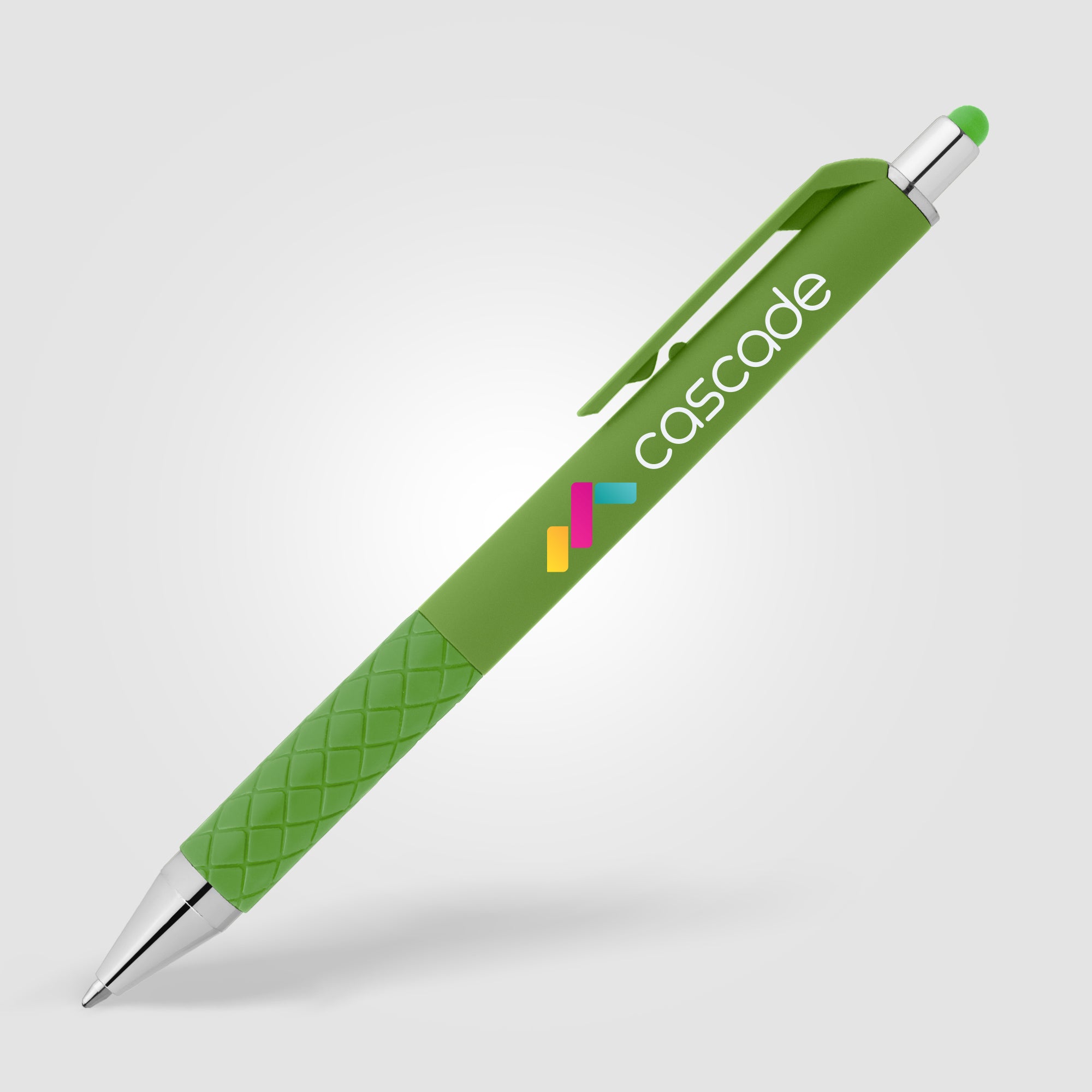 Branded Gel Pen with Stylus