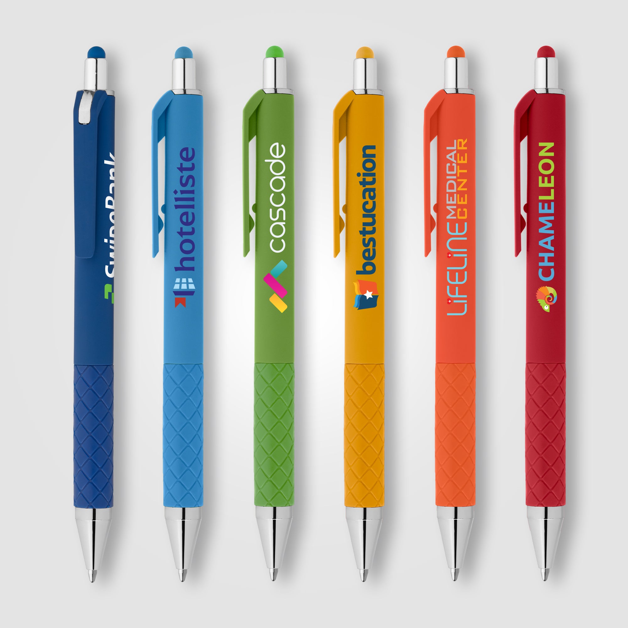 Branded Gel Pen with Stylus
