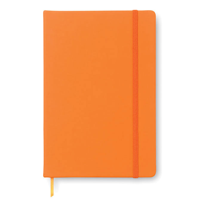 A5 plain paper PU notebook