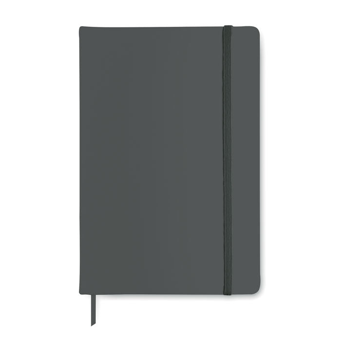 A5 plain paper PU notebook