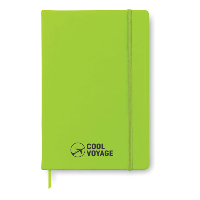 A5 plain paper PU notebook