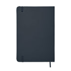 A5 plain paper PU notebook without branding