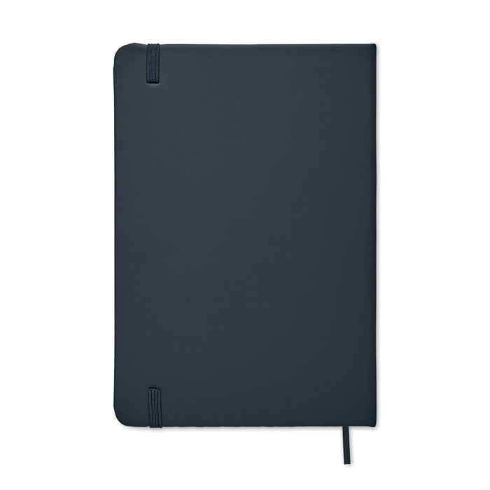 A5 plain paper PU notebook without branding