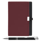 Branded Note Caddy and Pen Gift Set