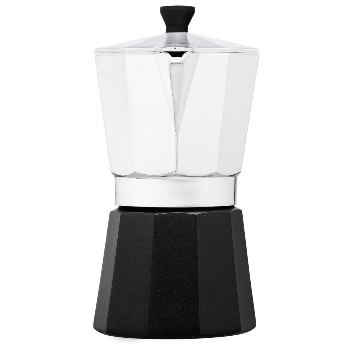 Branded Aluminium Stovetop Espresso Maker 6-Cup