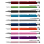 Branded Matte Anodised Aluminium Slim Pen