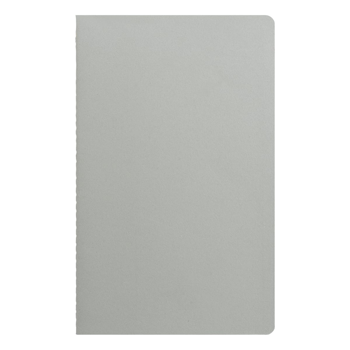Branded Soft Cover FSC Paper Lined Notebook in Gray
