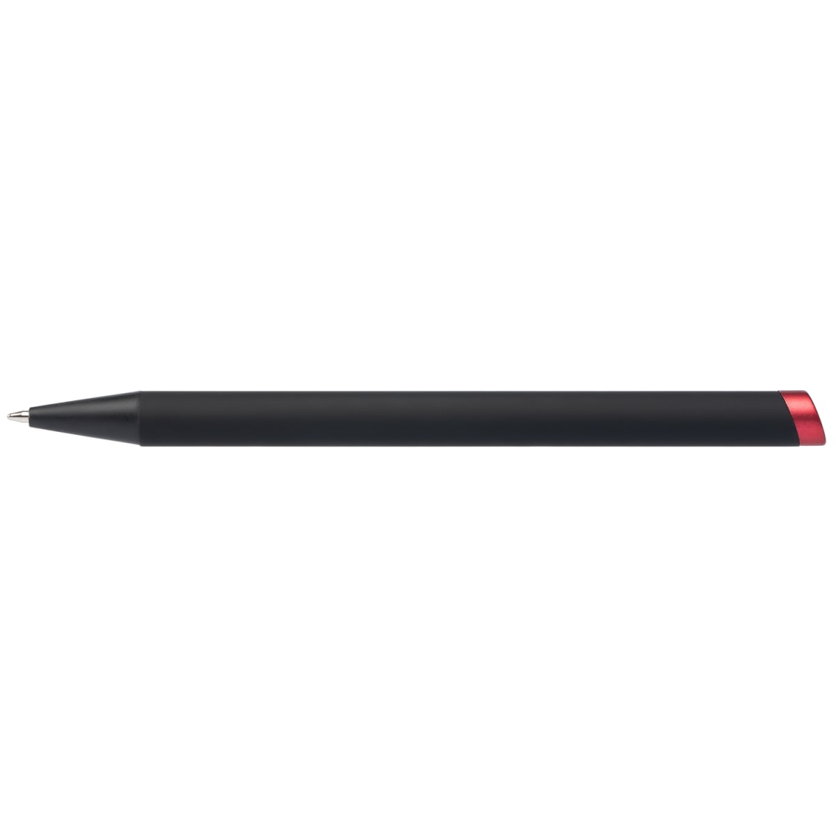 Branded Recycled Aluminium Pen with Oversized Clip in Red