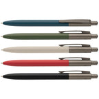 Branded Recycled Aluminium Pen with Gunmetal Trim