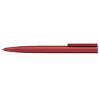 Branded Retractable Aluminium Pen with Rubberised Barrel