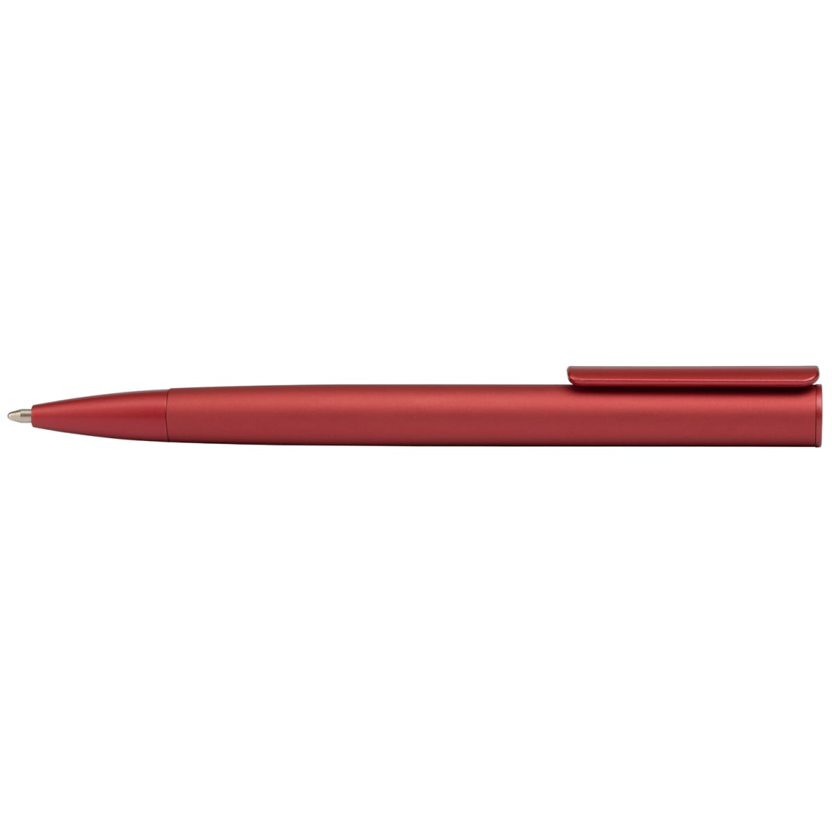Branded Retractable Aluminium Pen with Rubberised Barrel