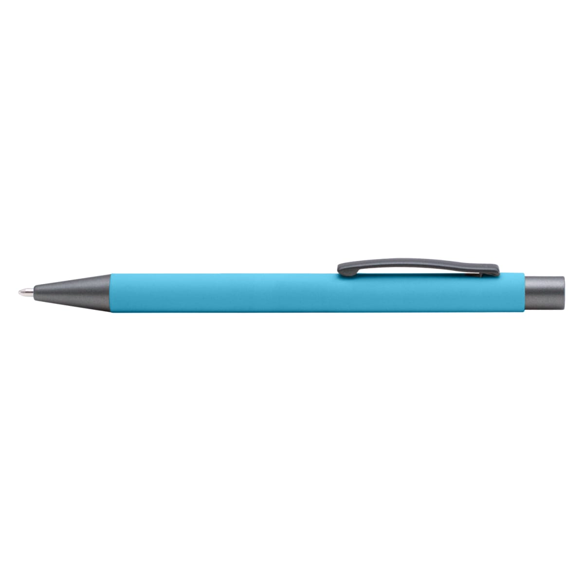 Branded Mirror-Finish Aluminium Soft-Touch Pen